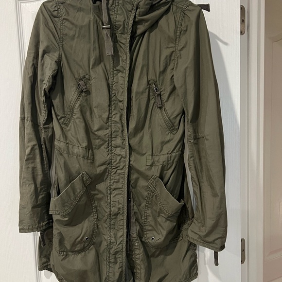 H&M Jackets & Blazers - H&M Khaki Utility Jacket for Women
